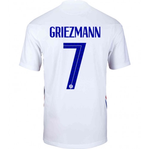 Francuska Dres Antoine Griezmann 7 Gostujući EURO 2020 Kratkih Rukava Francuska Dres Antoine Griezmann 7 Gostujući EURO 2020 Kratkih Rukava